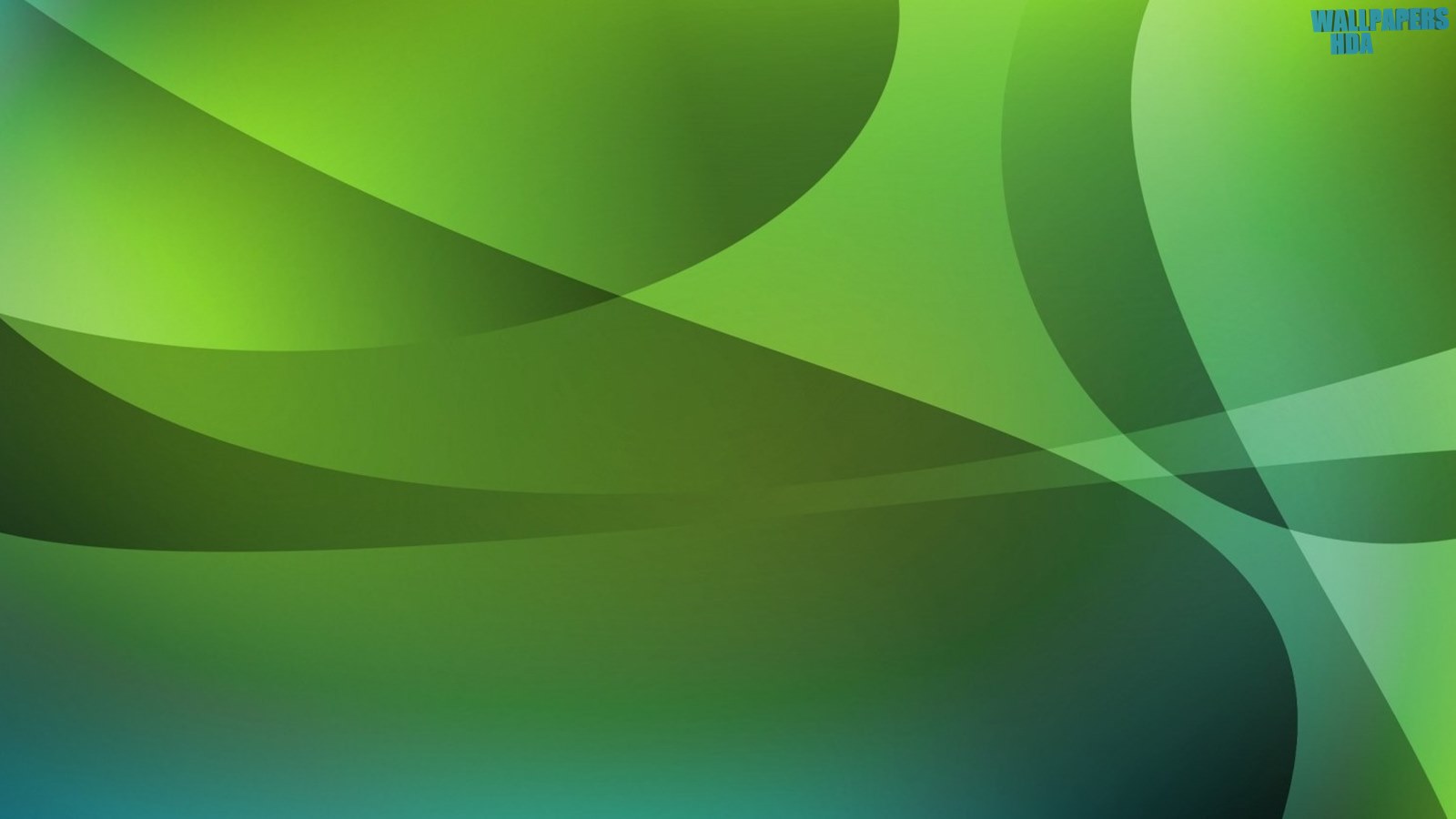 Abstract graphic design green wallpaper 1600x900