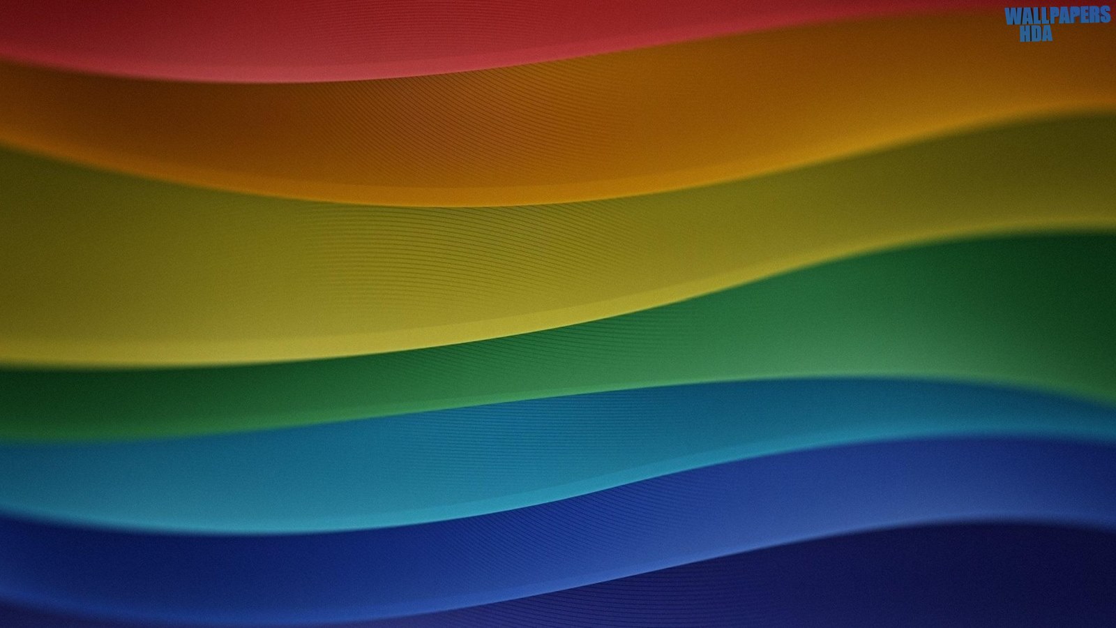 Abstract rainbow 2 wallpaper 1600x900