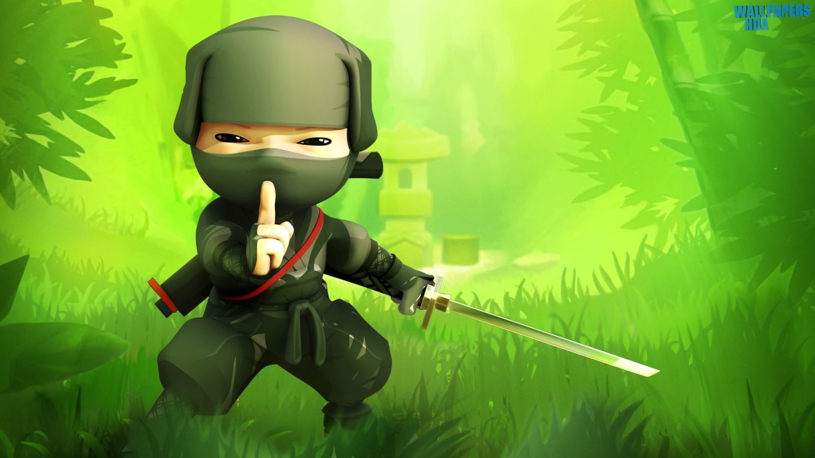 Mini ninjas hiro 1600x900