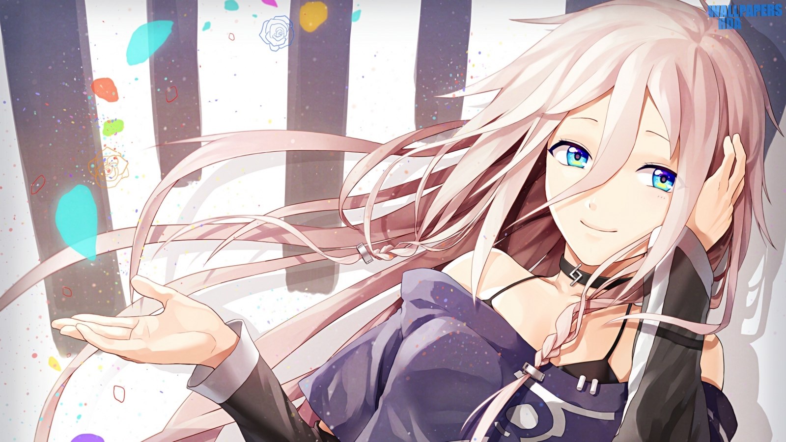 Vocaloid ia girl style jersey emotion 1600x900